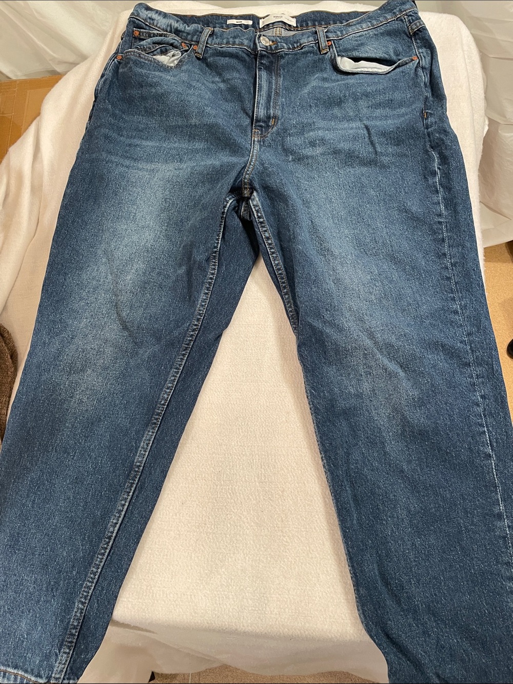 Women's Cropped Denim Ankle Jeans - Classic Blue